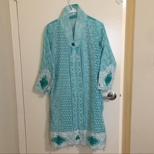 3 piece cotton suit medium
